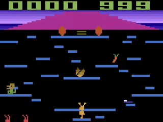 Springer title screen for Atari 2600